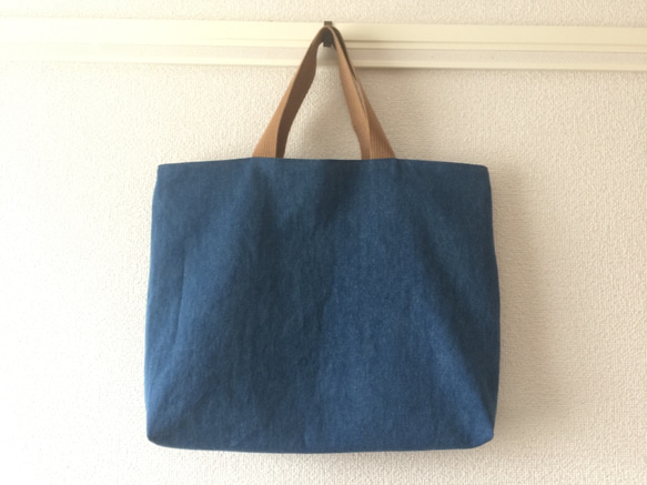 デニくま☆Lesson bag【受注制作】 3枚目の画像