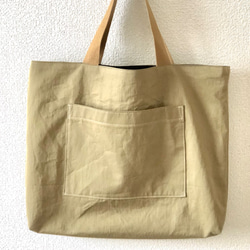 デニくま☆Lesson bag【受注制作】 4枚目の画像