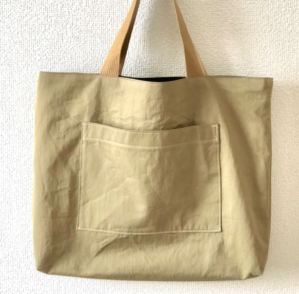 デニくま☆Lesson bag【受注制作】 4枚目の画像