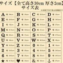 木製オブジェ(モス)Ｌサイズ(18.5cm)×１点 『Ｐ・Ｑ・Ｒ・Ｓ・Ｔ』 4枚目の画像