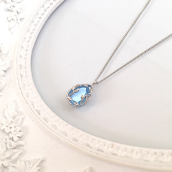 Swarovski ジュエルリーフネックレス 3枚目の画像