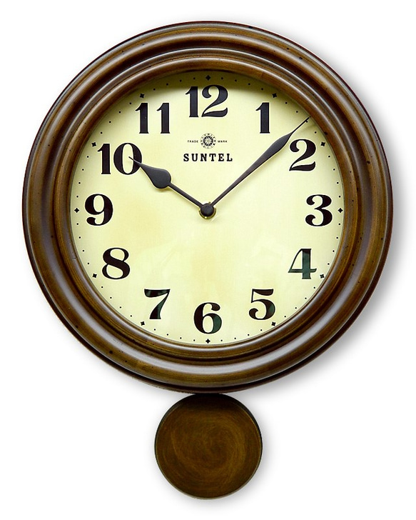 pendulum clock.　板尾工芸　振り子時計　電波時計 pendulum clock. 板尾工芸original振り子時計 12時までのご