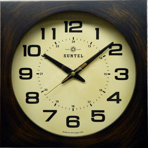 日本製 角型アンティーク電波掛け時計 DQL677 15000 掛け時計