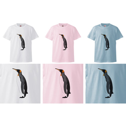 【親子コーデ】ペンギンTシャツ＊父と子＊2枚セット【送料無料】 3枚目の画像