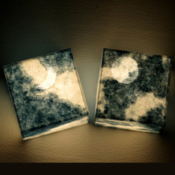 藍の満月と三日月_Vol1「Creema限定」 2枚目の画像