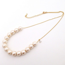 Cotton Pearl necklace_NEC001 4枚目の画像