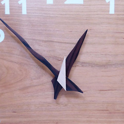 ヤマザクラの時計 30㎝ 067s 文字白 2枚目の画像