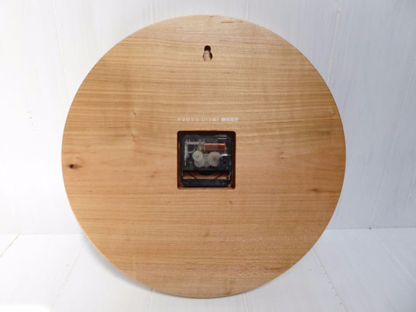ヤマザクラの時計 30㎝ 076s 4枚目の画像