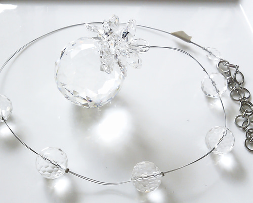 スワロフスキー・サンキャッチャー40mm サンキャッチャー 石コロサプリ