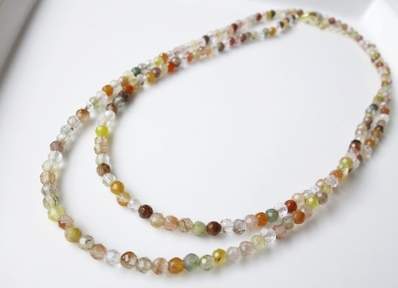 MIXルチルクォーツ ネックレス