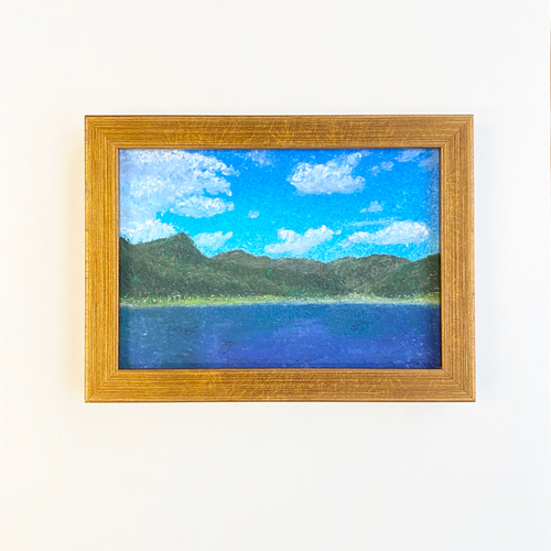 パステル画 No.1 絵画 日なたの窓 通販 10466726｜Creema(クリーマ)