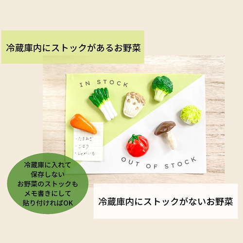 Creema自由研究】フードロスについて考えるお野菜マグネット