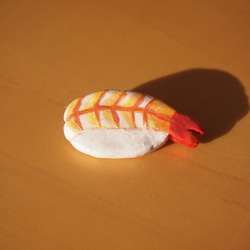 えびのお寿司ブローチ 1枚目の画像