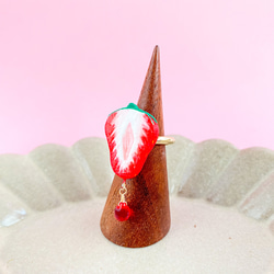 いちご（苺）・ストロベリー 指輪・リング の人気通販｜Creema