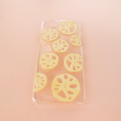 【s様専用】食べ物スマホケース♢れんこん【iPhone7 plus】 4枚目の画像