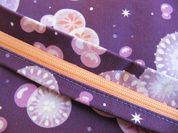 水母花樣的抱枕套 粉紅色 第5張的照片