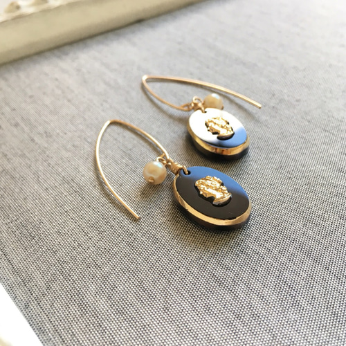 カメヲ ピアス 14kgf ハンドメイド カメヲ ピアス 14kgf ハンドメイド カメヲ ピアス 14kgf