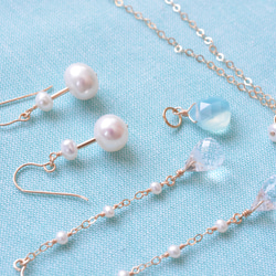 Creema限定福袋【fresh water pearl.淡水パールの嬉しいデイリーユース3点セット】送料無料 2枚目の画像