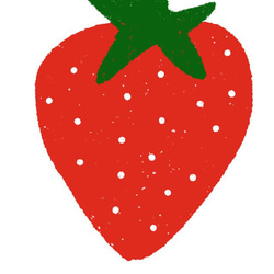 苺イラストのベビーロンパース 5枚目の画像