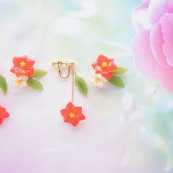 [Camellia -Full * Bloom-]裝飾冬天的耳環*用照片裝飾面板！ 第3張的照片