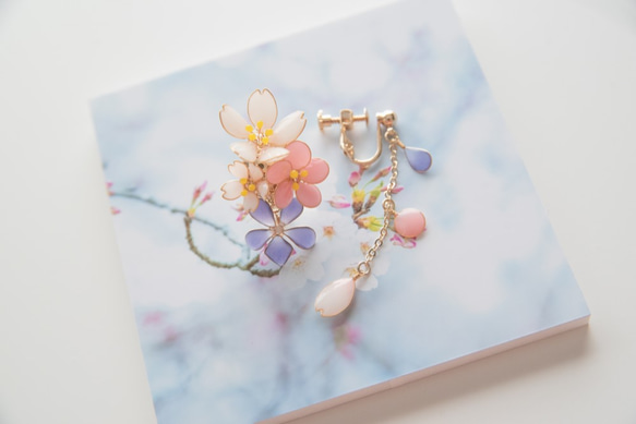 [Reiwa-Full*Bloom-]裝飾Reiwa的耳環*帶有可以顯示的照片面板！ 第4張的照片