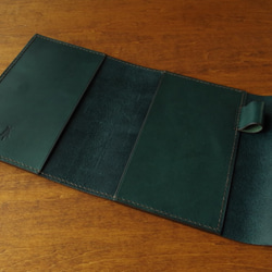 【受注生産】HOBONICHI TECHO cover(cousin size)／bluegreen 3枚目の画像