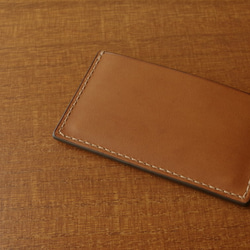 【受注生産】Business Card Case（slim-type）／brown 3枚目の画像