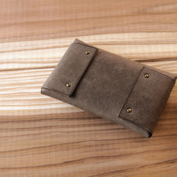 【受注生産】card case／ash brown 3枚目の画像