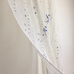 空を舞い飛ぶ燕さん・暖簾&カーテン 4枚目の画像