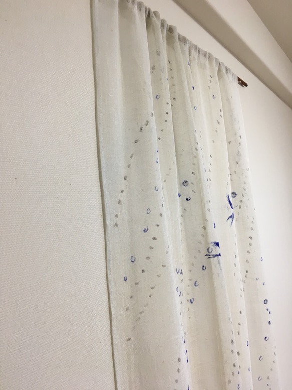 空を舞い飛ぶ燕さん・暖簾&カーテン 6枚目の画像