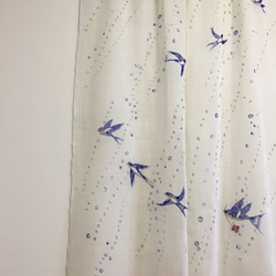 空を舞い飛ぶ燕さん・暖簾&カーテン 7枚目の画像