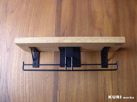 木＆アイアン／ペーパーホルダー 4枚目の画像