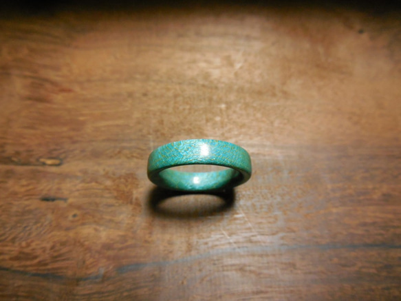 玉色穩定劑（楓木）1枚戒指 第2張的照片