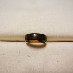 シャム柿源平１ピースの指輪 3枚目の画像