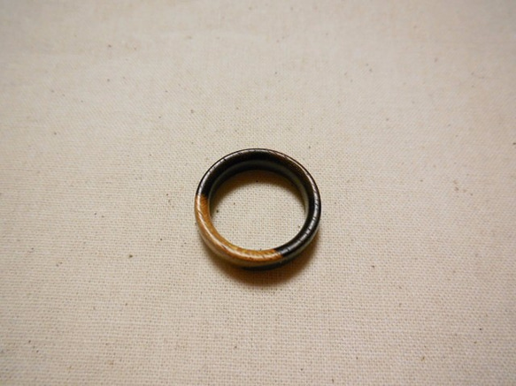 シャム柿源平１ピースの指輪 5枚目の画像