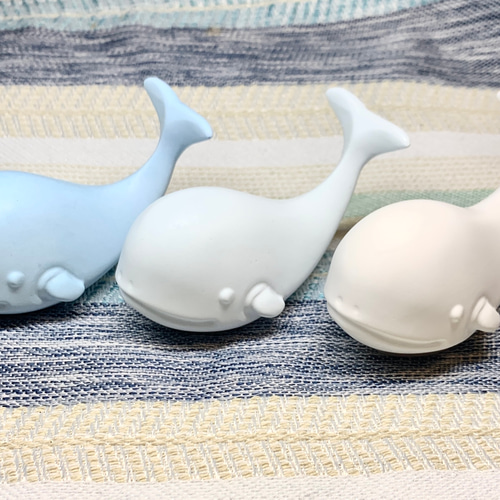 可愛いニンマリ笑顔♡クジラのアロマストーン ディフューザー・アロマ