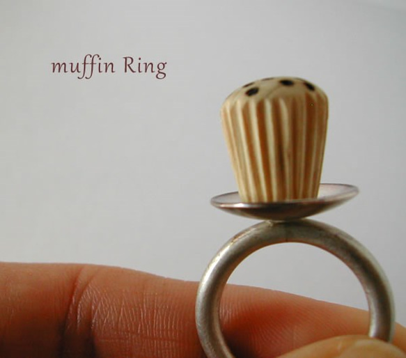 muffin Ring　チョコチップ味 1枚目の画像