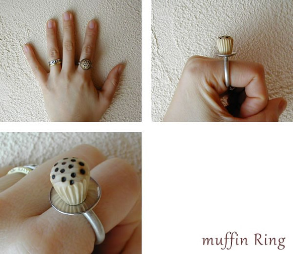 muffin Ring　チョコチップ味 4枚目の画像