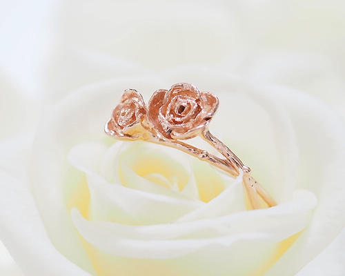 送料関税込【King Ice】Antique Rose Ring ローズ 薔薇 ☆国内発 送料関税込【King Ice】Antique Rose Ring ローズ 薔薇 ☆国内発