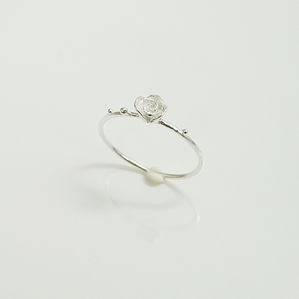 プチローズリング(silver)