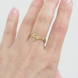 Victorian Ring(gold) ※Diamond 5枚目の画像