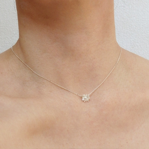 イングリッシュ・デイジーネックレス (silver) ネックレス