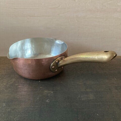 銅製の雪平鍋　※受注品 2枚目の画像