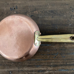 銅製のフライパン(小サイズ)　※受注品 6枚目の画像