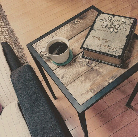 コーヒーテーブル・サイドテーブル【アイアンサイドテーブル/Iron Side table】 1枚目の画像
