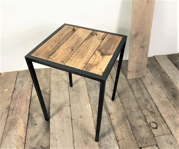 コーヒーテーブル・サイドテーブル【アイアンサイドテーブル/Iron Side table】 4枚目の画像