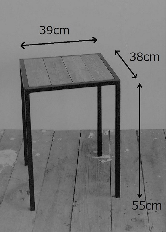 コーヒーテーブル・サイドテーブル【アイアンサイドテーブル/Iron Side table】 6枚目の画像