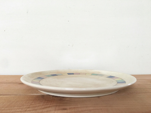 皿 マルチストライプ 2枚目の画像
