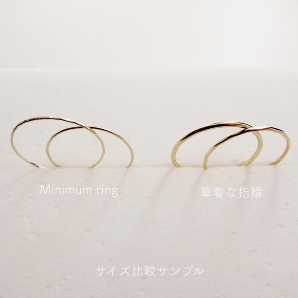 Minimum ring/14kgf/1-30号 7枚目の画像