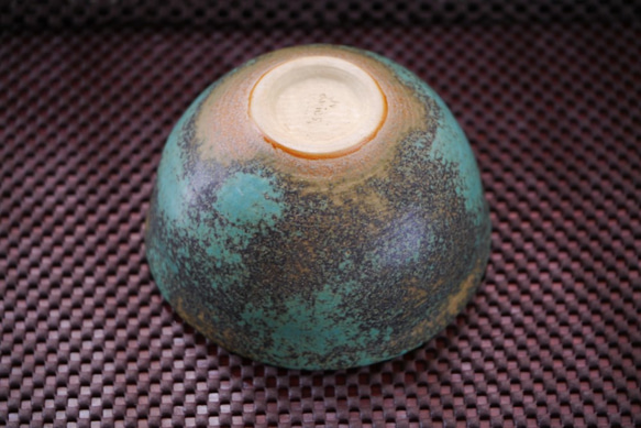 トルコ青釉　茶碗 1枚目の画像